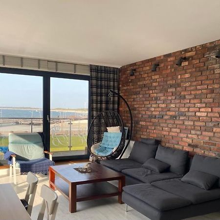 Apartament Blekitny Przy Latarni Ujście-Darłowskie Esterno foto
