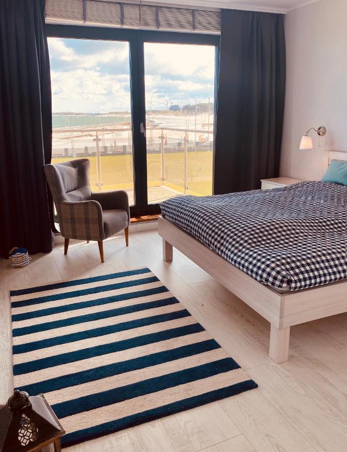 Apartament Blekitny Przy Latarni Ujście-Darłowskie Esterno foto