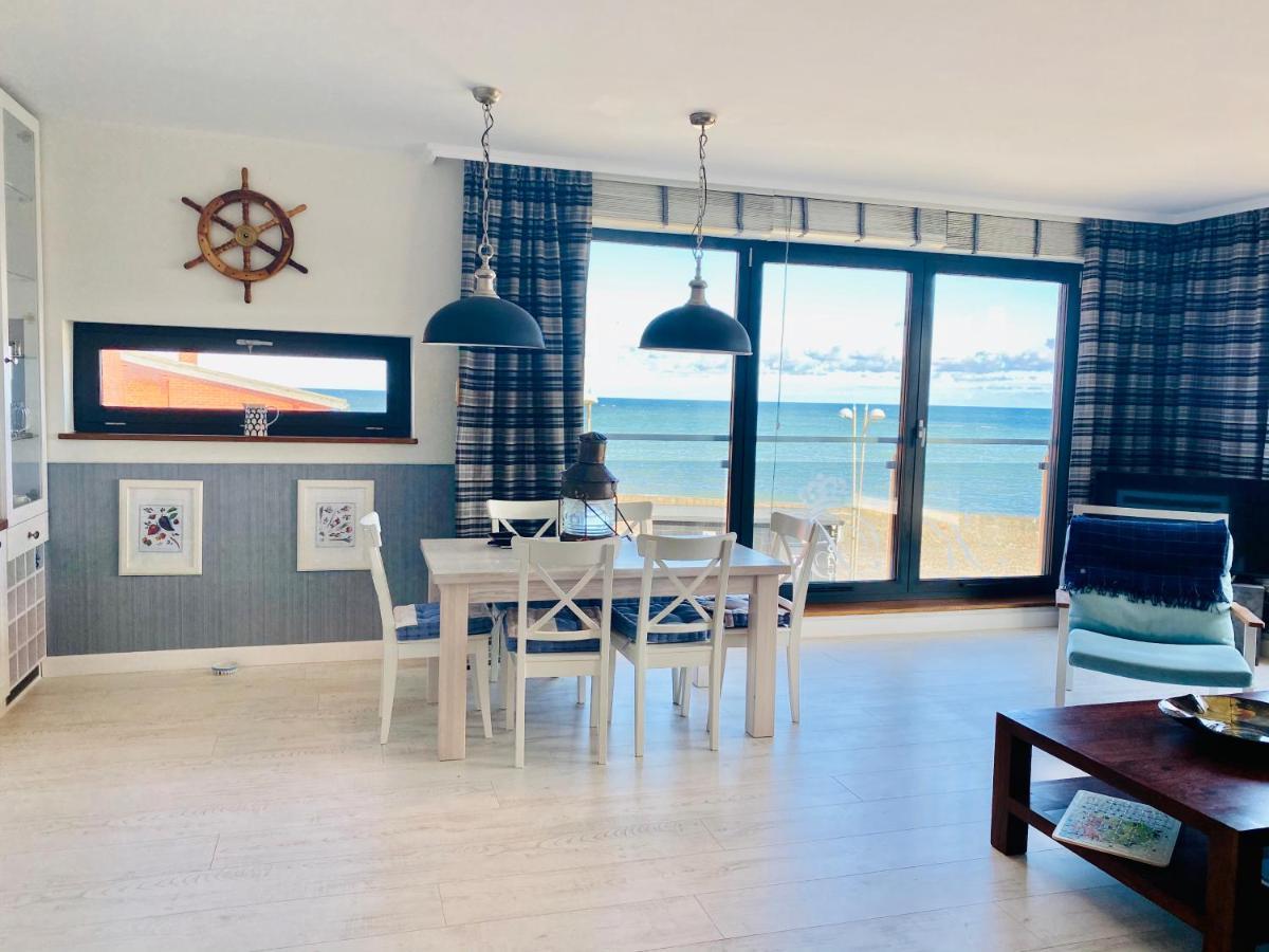 Apartament Blekitny Przy Latarni Ujście-Darłowskie Esterno foto