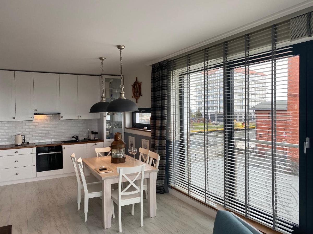 Apartament Blekitny Przy Latarni Ujście-Darłowskie Esterno foto